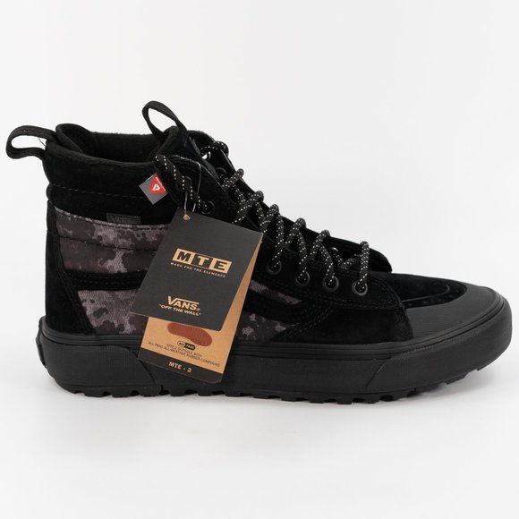 Vans Sk8-Hi MTE-2 'Black Camo' VN0A5HZZ29B Outdoor Hiking Sneakers